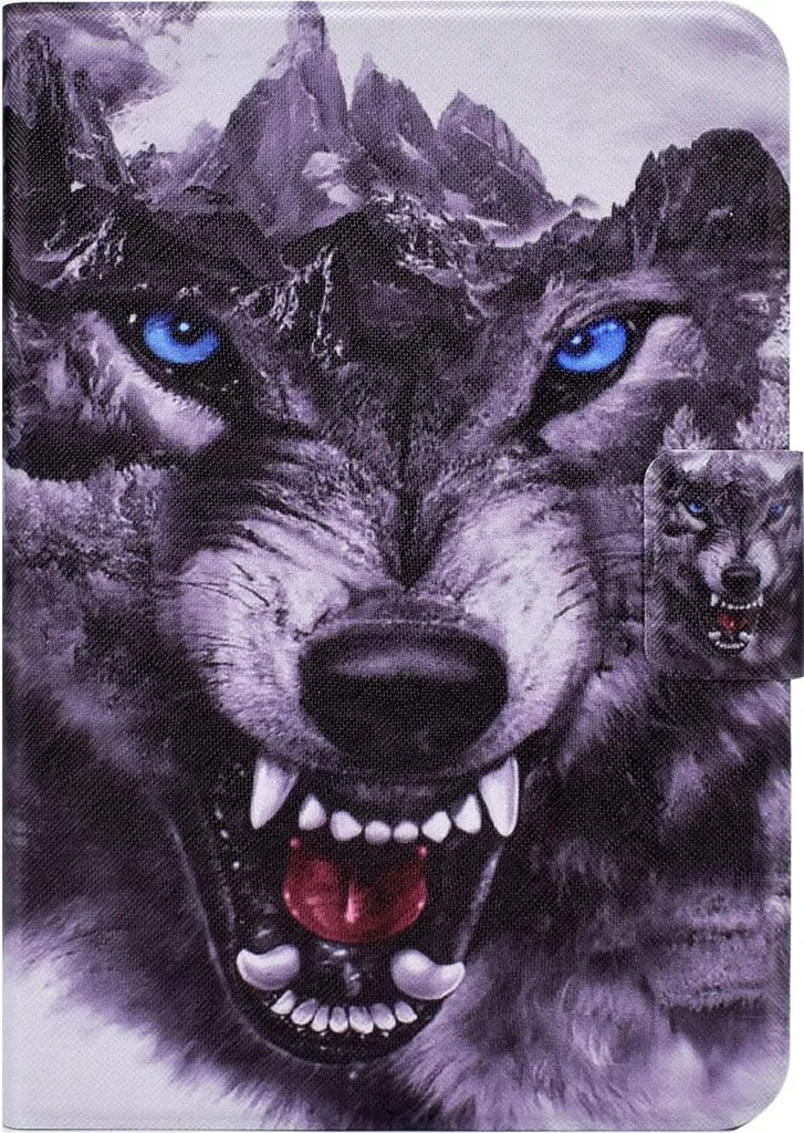 Housse Oppo Pad OPD2101 11" Wolf Mountains - Étui de Protection Fermé