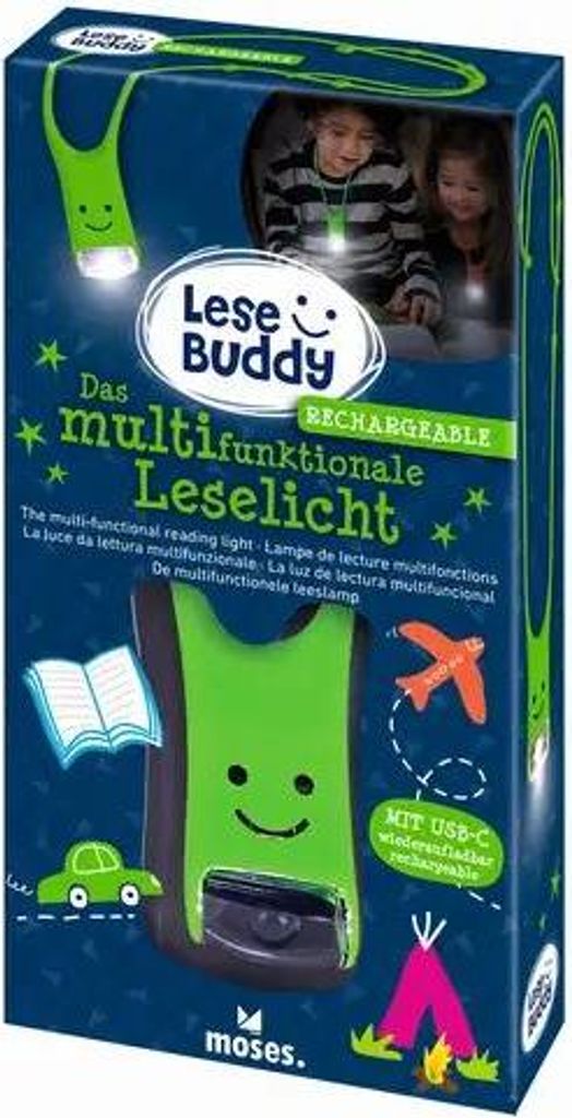 Lese Buddy mit USB-C Neon Grün