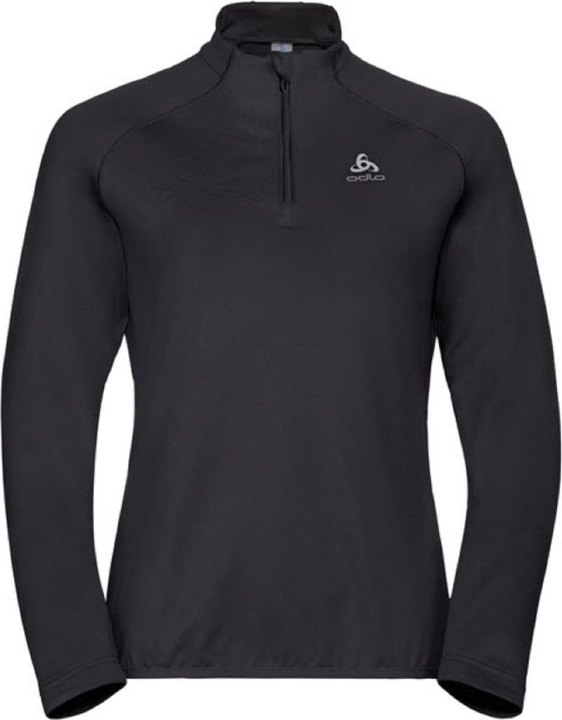 Odlo - Damen Midlayer "CARVE LIGHT MIDLAYER 1/2 ZIP W" Longshirt, blk