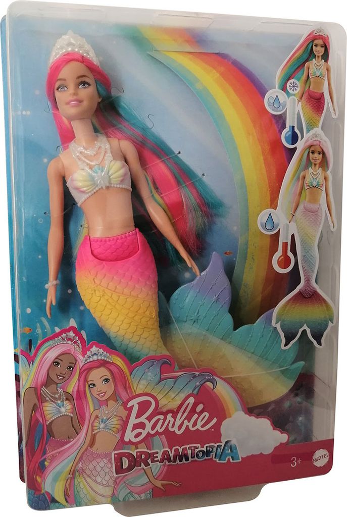 Barbie Dreamtopia. Syrenka tęczowa przemiana Zdjęcie produktu 15