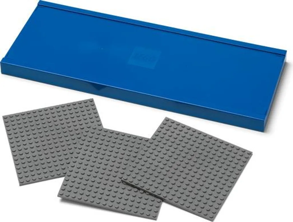 Étagère LEGO 40130801 bleue : brique de rangement murale iconique - 2