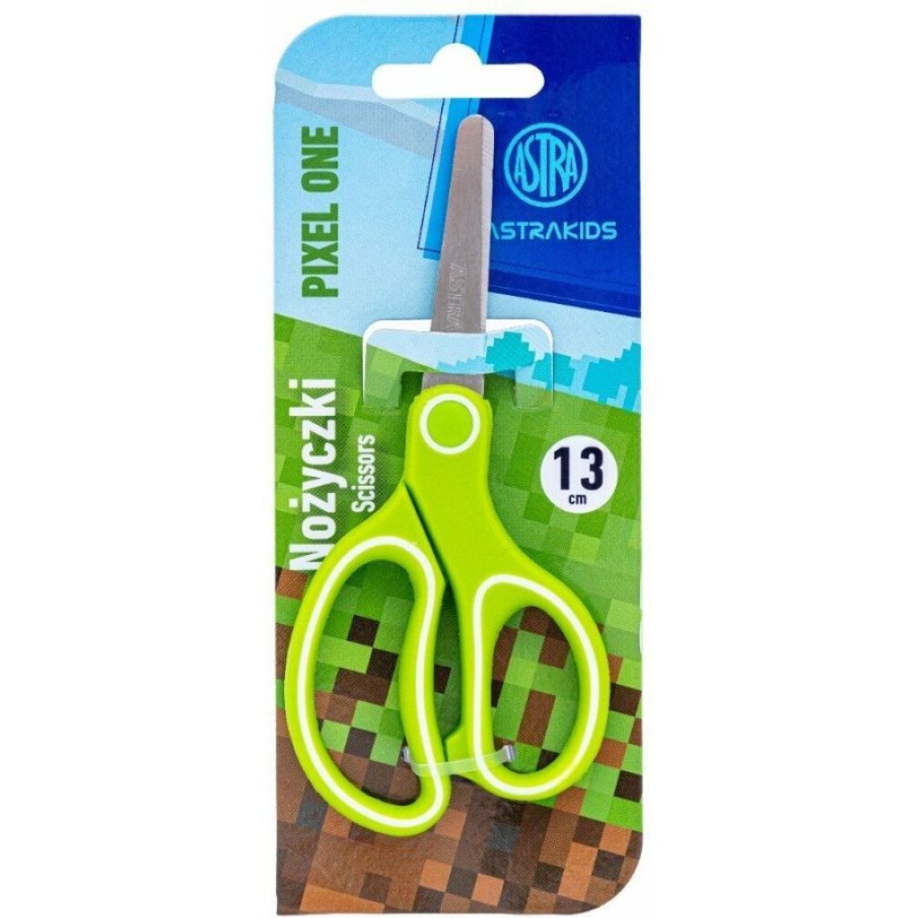 Ciseaux ergonomiques 13cm blister Pixele Astra Image du produit 