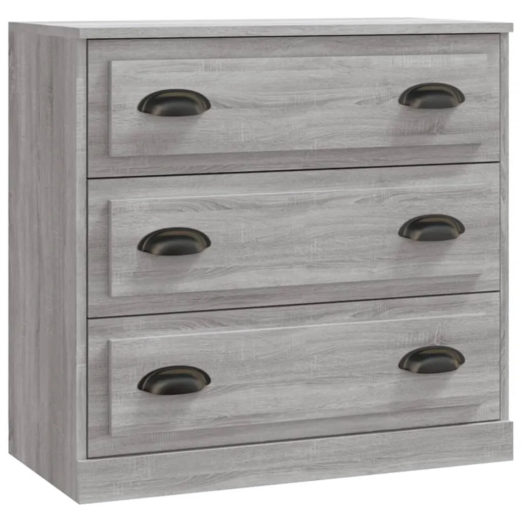 vidaXL Credenza Grigio Sonoma 70x35,5x67,5 cm Materiale in legno - 2