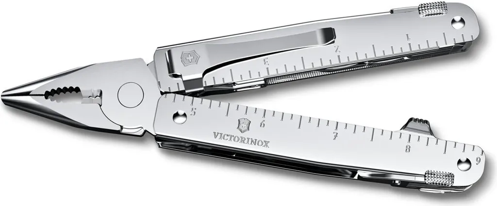 Multitool Victorinox Swiss Tool MX Clip Argent avec Ouverture d'une Main - 3