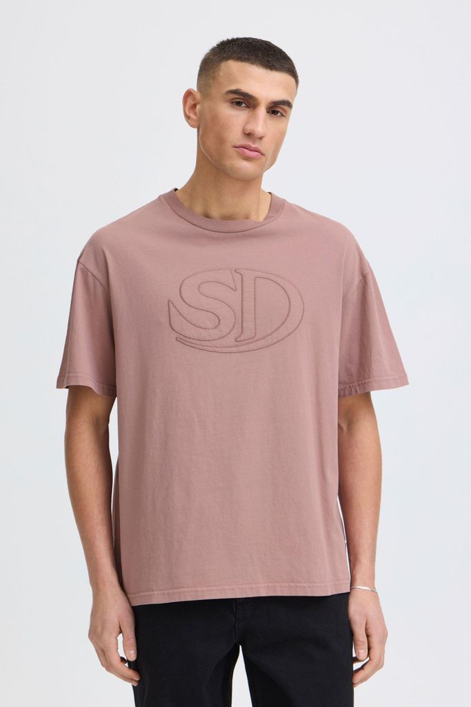 !Solid SDUncaster Herren T-Shirt Kurzarm Shirt 100% Baumwolle Box Fit