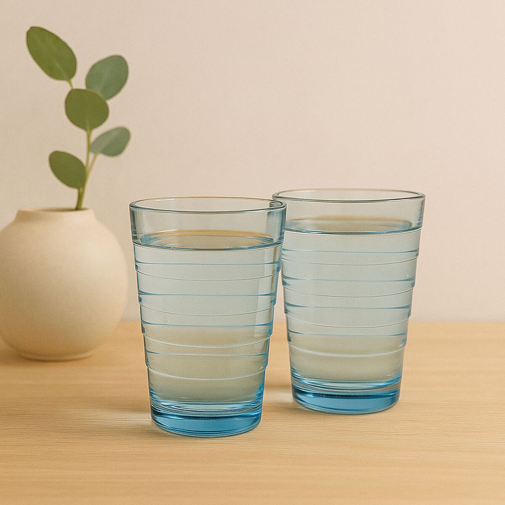 iittala - Aino Aalto 2er Set Becher 22 cl, aqua Produktbild 