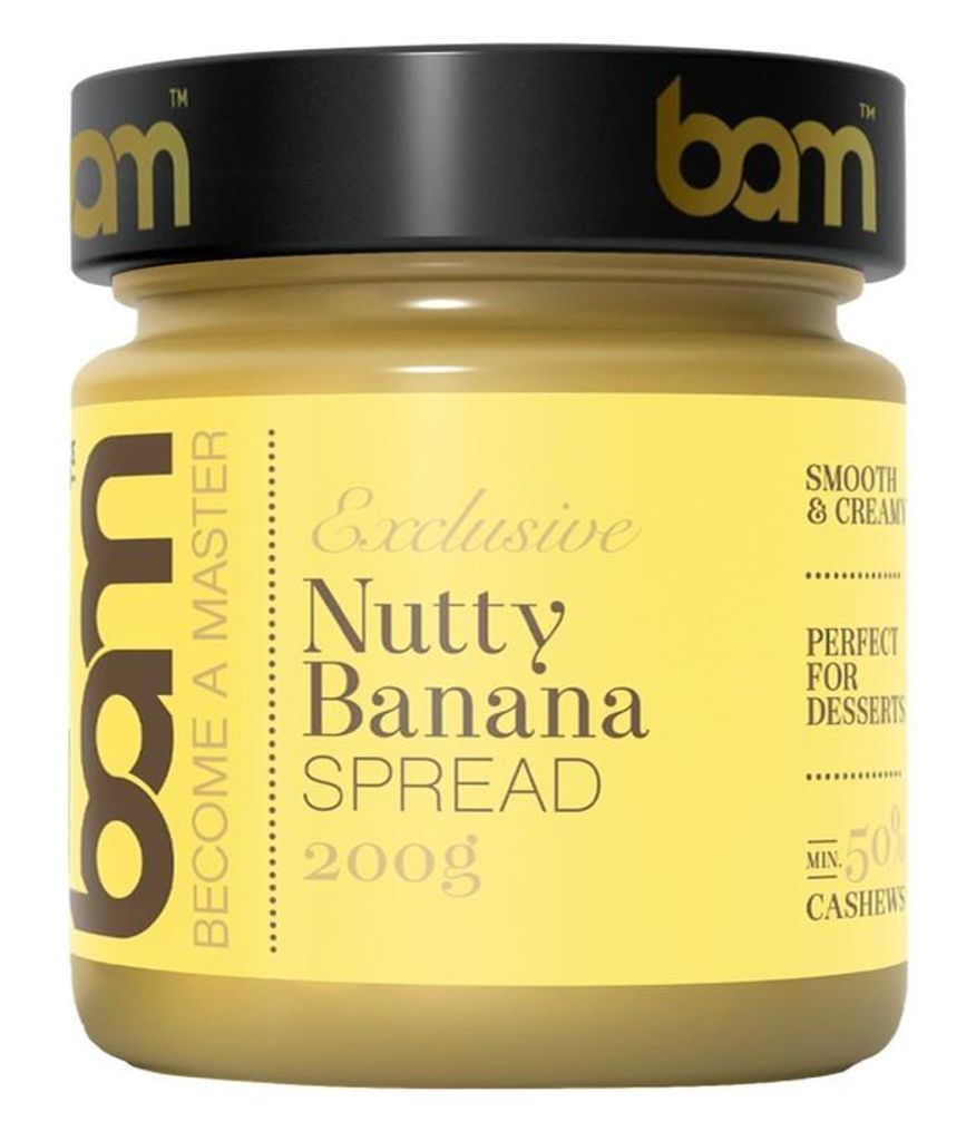 BAM Crema Spalmabile di Banana Nutty - Crema Spalmabile Immagine del prodotto 