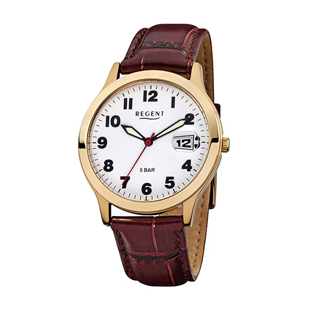 Orologio Uomo Regent F-789: Eleganza Classica D2URF789 Marrone