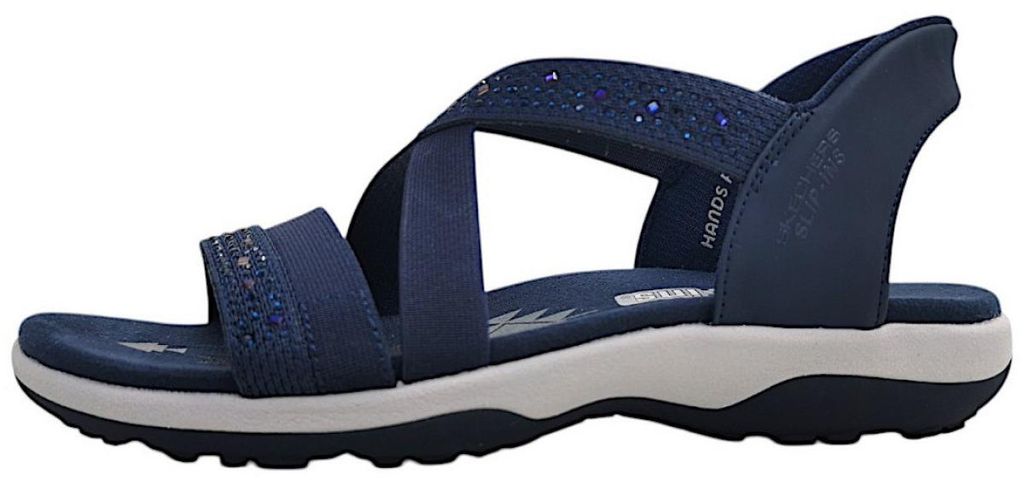 Skechers  Damenschuhe Sandalen Flach Sandalette Blau Produktbild 