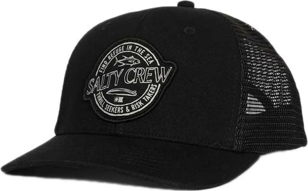 Salty Crew Skewed Trucker Kappe Schwarz Herren,Damen Schwarz One Size