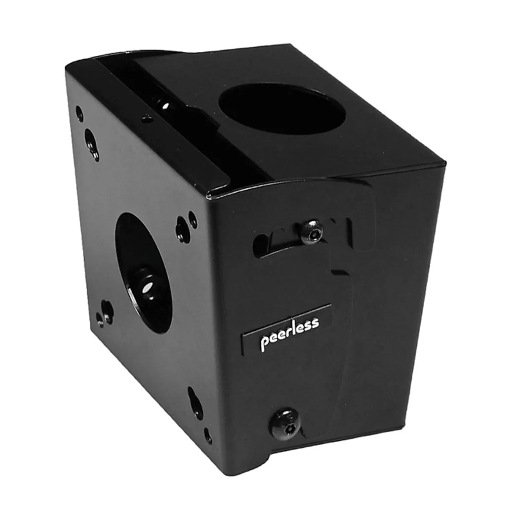 Monture Écran Unique Peerless Modular avec Inclinaison Ajustable Noire