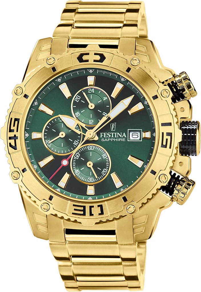 Festina Herrenuhr F20492-3 gold