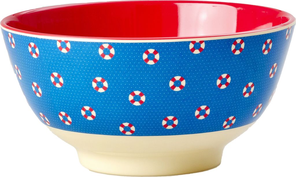 Rice Melamine Bowl 700 ml with Lifeline Print - Medium MELBW-LIL