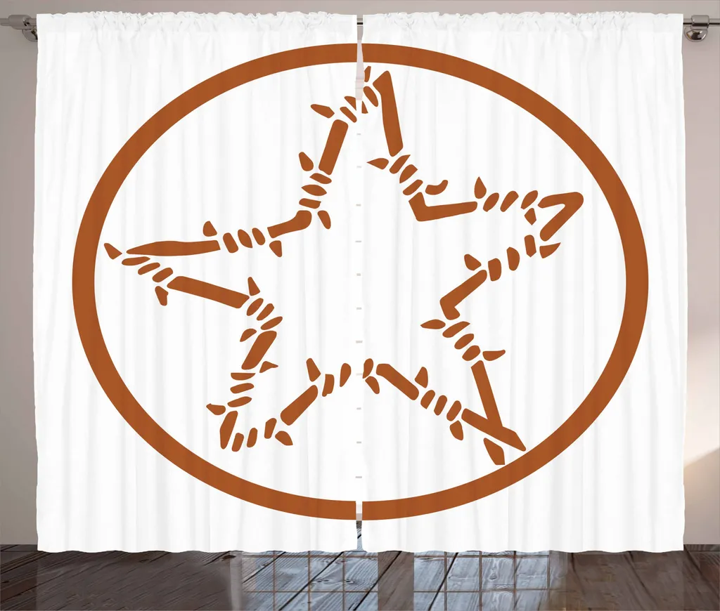 Tenda Rustica Texas Star ABAKUHAUS 280x245 | Arredo Camera Western
