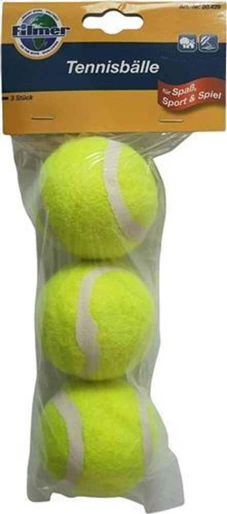 3x Filmer Tennisbälle TennisballSpielball für Hunde Katzen 3 Stück 