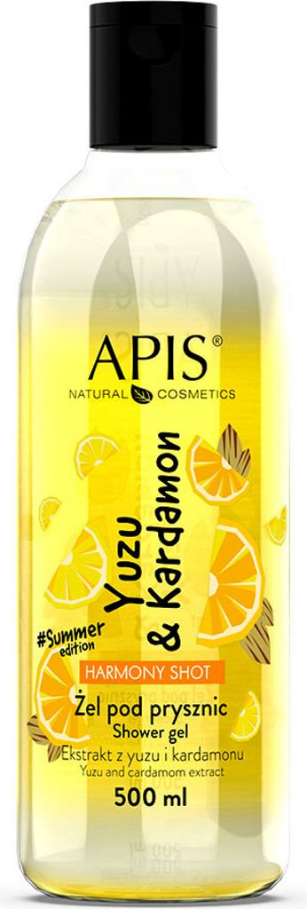Apis - Harmony Shot - Yuzu & Cardamon Duschgel 500ml