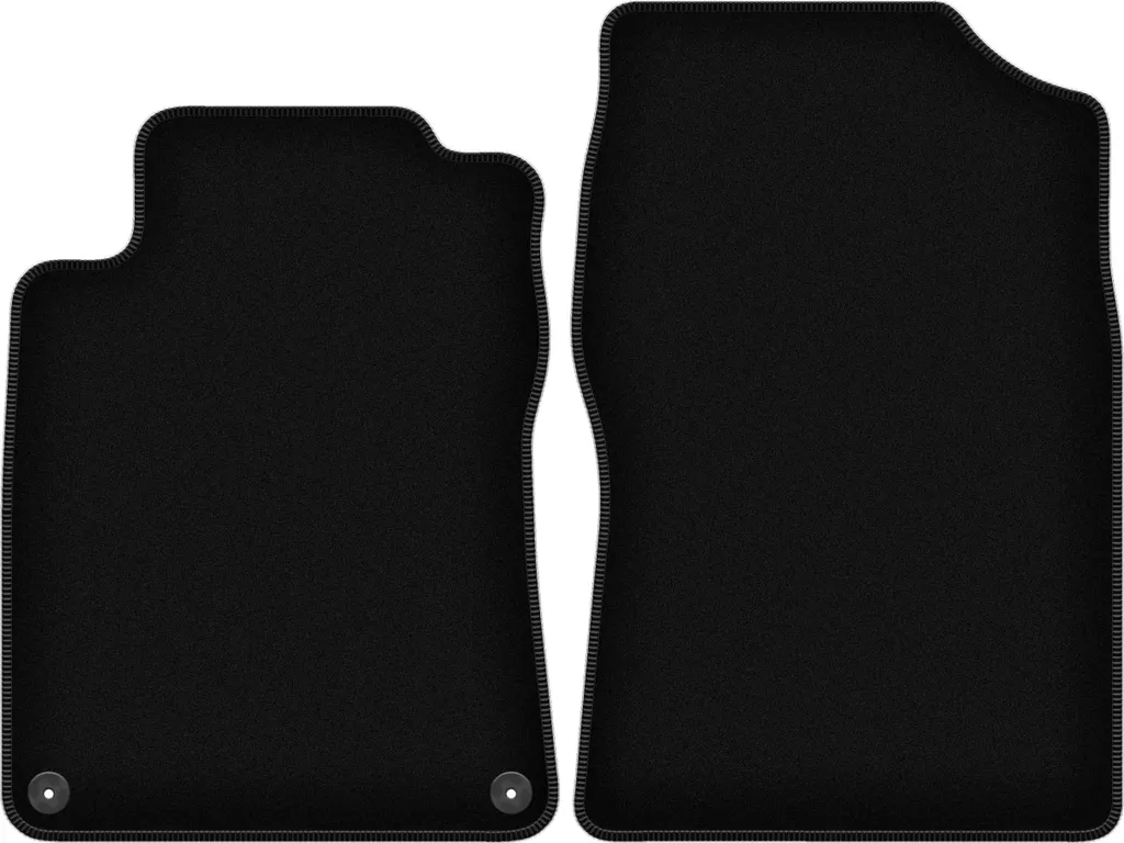 Tappetini Anteriori Velluto Citroen XM 1989-2000 | Set 2 Pezzi Nero