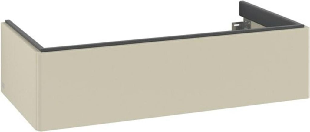 V&B Waschtischunterschrank Auszugsbeleuchtung Antao 98,8x25,6x49,3cm, o. Front, si Gr m Lac