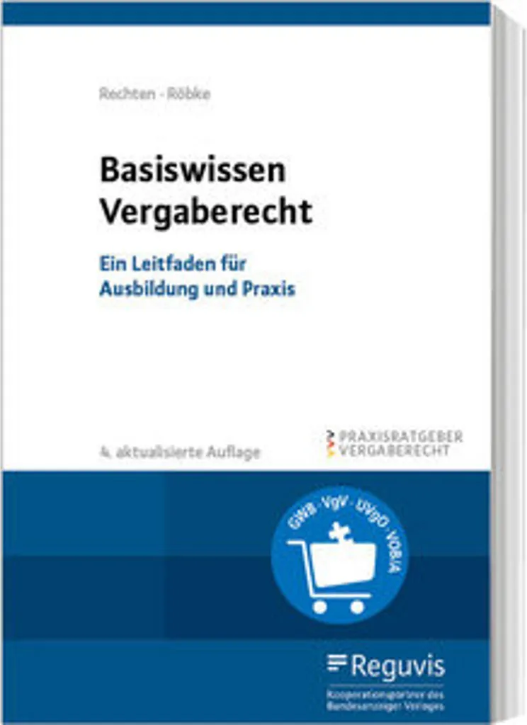 Manuel Basiswissen Vergaberecht pour réussir ses appels d'offres publics