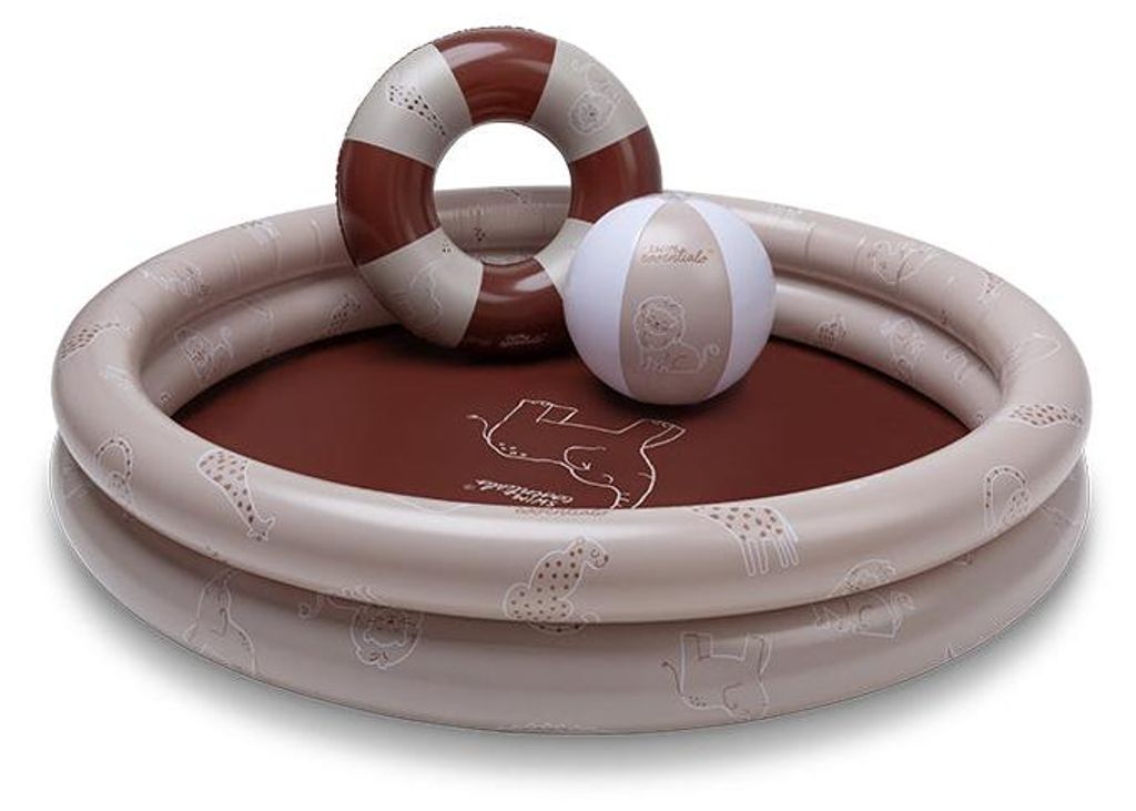 Swim Essentials Play Pool Set - Béžová - Wild Life Obrázok produktu 