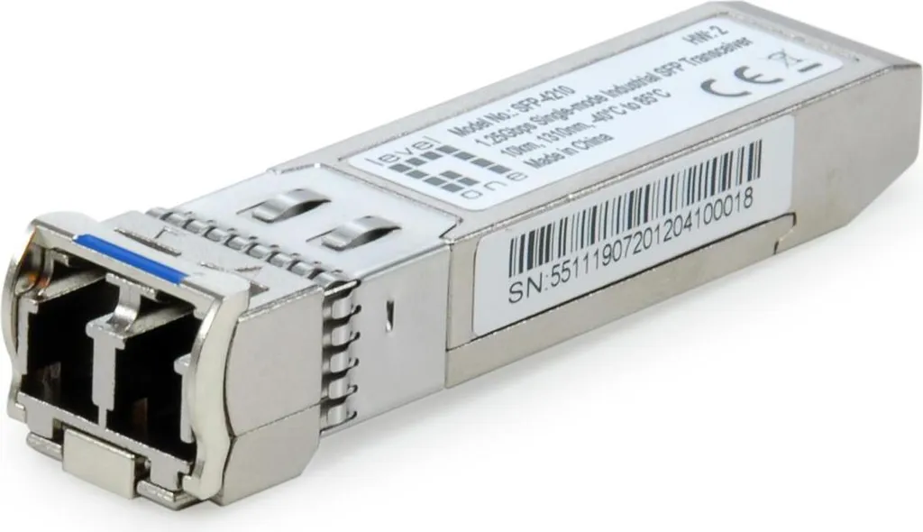 SFP Monomode 1.25G 20km 1310nm LevelOne Haute Stabilité et Faible Latence
