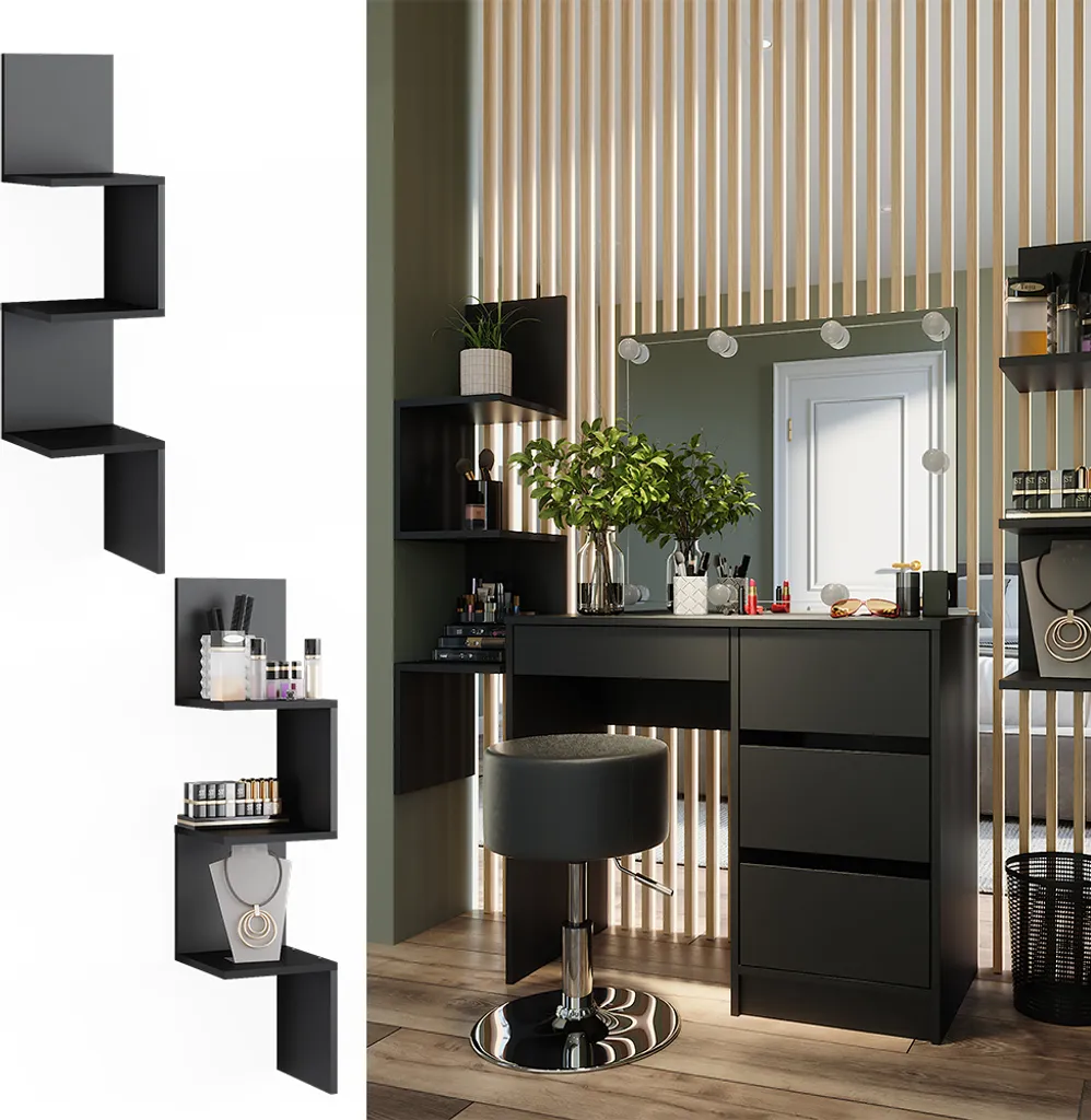 Étagère d'angle murale pour optimiser les petits coins Vicco 28cm - 2