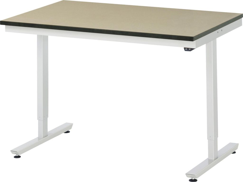 RAU Arbeitstisch adlatus 150 elektrisch höhenverstellbar Arbeitsplatte MDF 1250 mm x 800 mm