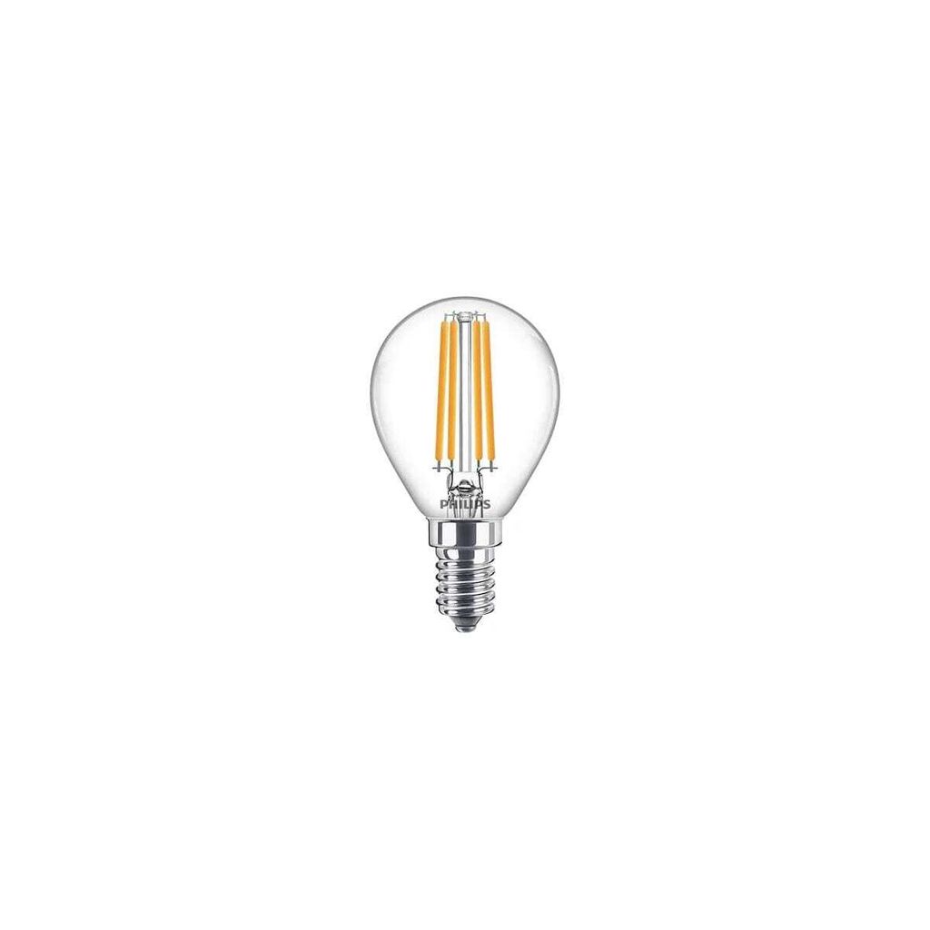 A clear product shot of an LED light bulb.