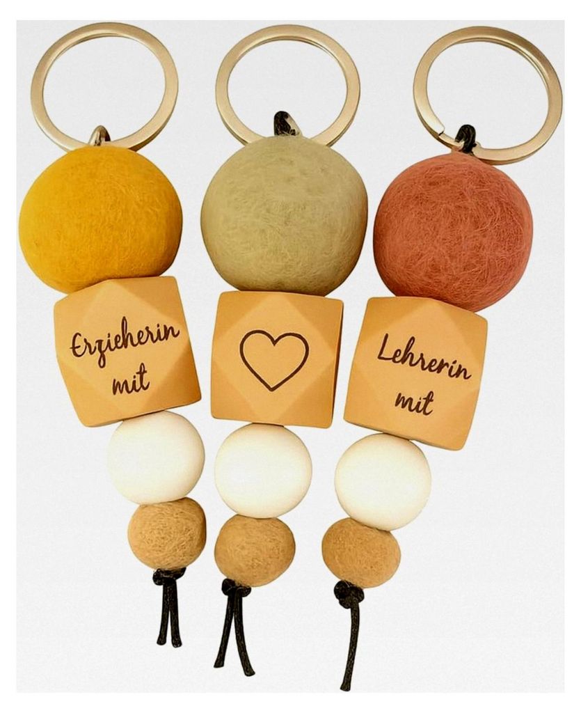 Abschiedsgeschenk für Erzieherin Schlüsselanhänger