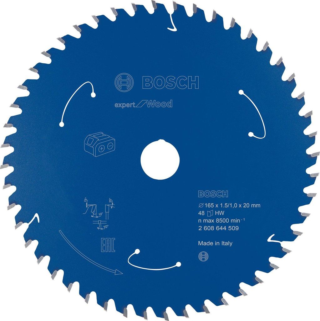 Kreissägeblatt Expert for Wood AD 165mm Z.48 WZ Bohr.20mm Produktbild 