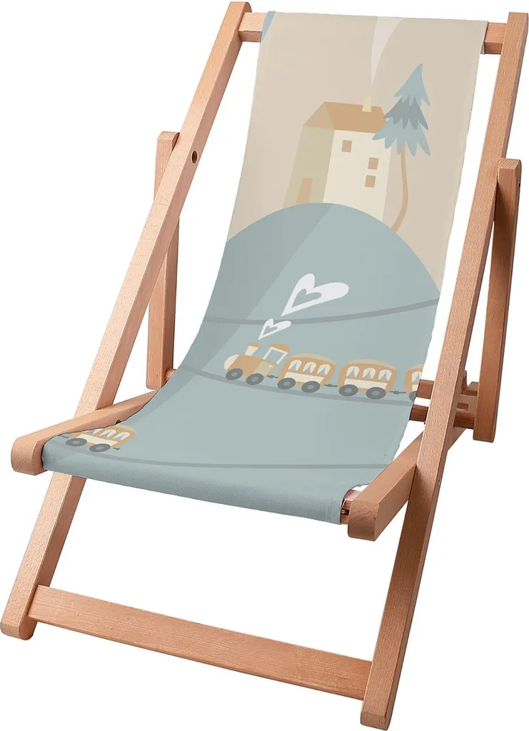 Sdraio Dreamroots Legno Faggio Bambini 130kg Happy Train 3 Livelli