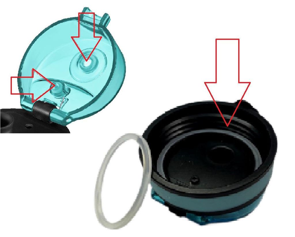 Set di guarnizioni My Vesperbox per borracce Minny e Thermo Immagine del prodotto 