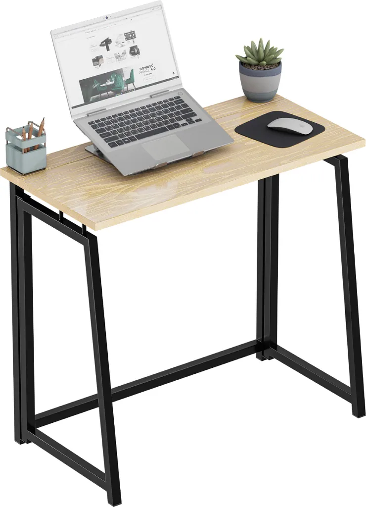Tavolo Pieghevole 80x40 Mark Adler Leader 1.5 | Scrivania Home Office Nera