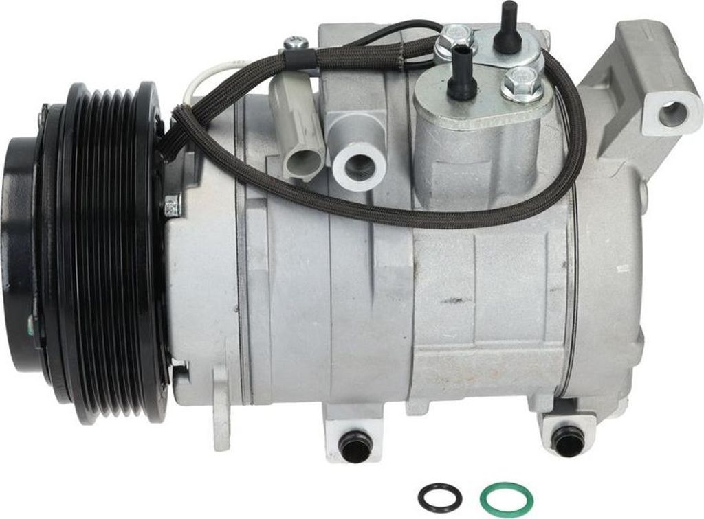Klimakompressor 12 V Ø 115 mm BOSCH IAM-Expertise passend für u.a. MAZDA 5