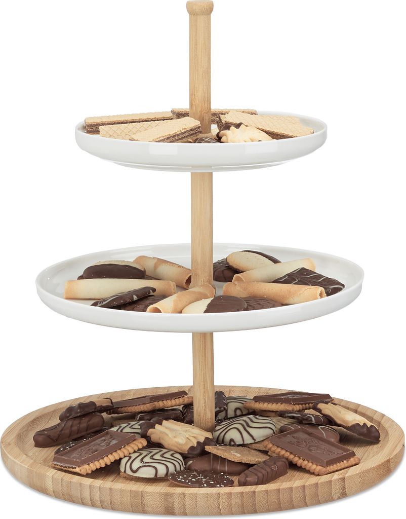 relaxdays 10022185_348 relaxdays Etagere   weiß Image du produit 