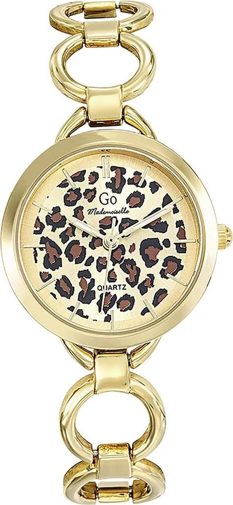 Montre Femme Antiallergique Acier Inox Doré Mademoiselle Quartz Précise