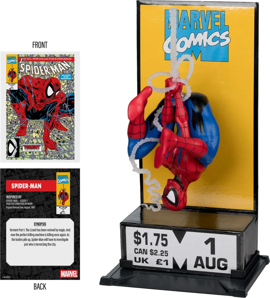 Figurine Spider-Man Marvel 19 cm : Le Cadeau Collector Idéal et Durable - 2