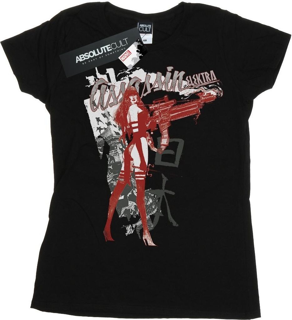Marvel - "Assassin" T-Shirt für Damen BI30566 (M) (Schwarz)