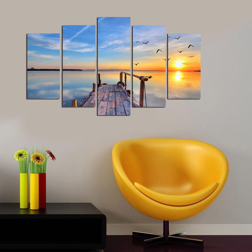 Wallity, 5M- MLD1918, Bunt, Leinwandbilder, 110 x 60 cm, 100% MDF (Dicke: 3 mm)
