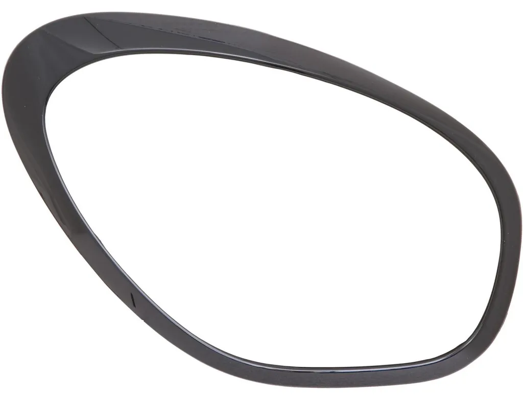 Cadre de projecteur droit robuste DIEDERICHS 1207262 en ABS noir