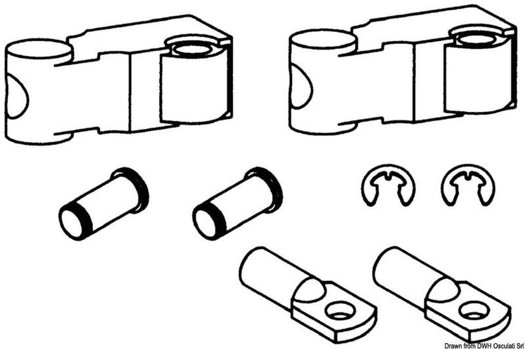 K61 Kit für Kabelverbindung - Osculati 45.100.13