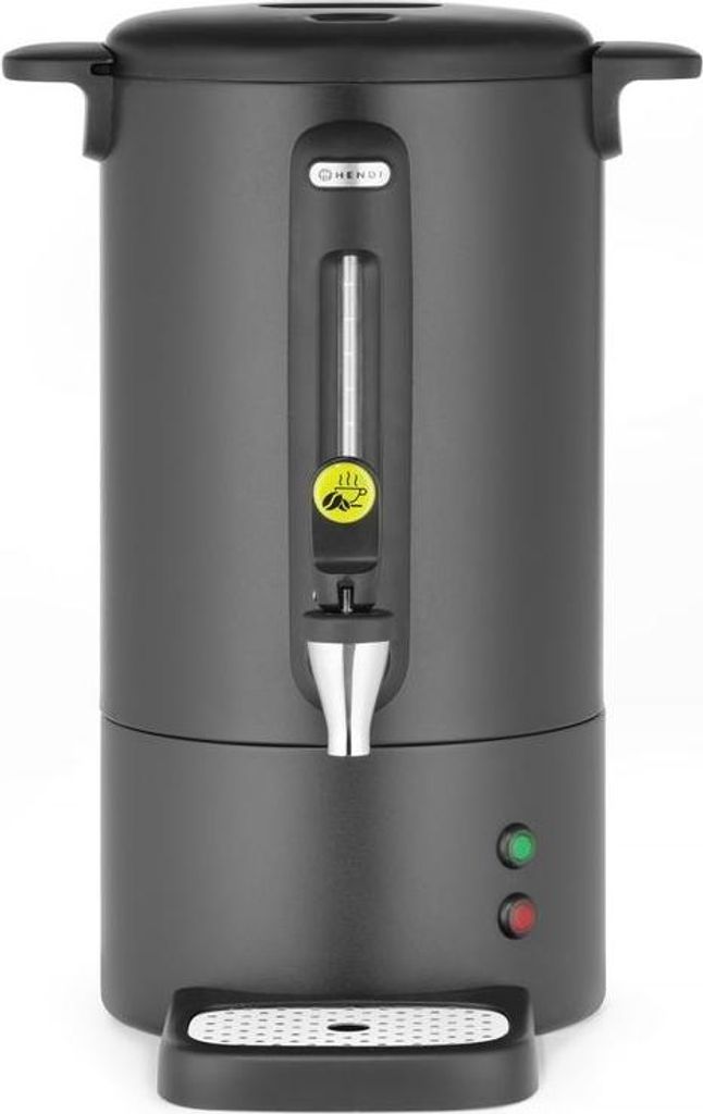 HENDI Percolateur - Design by Bronwasser, 7L, Noir, Image du produit 