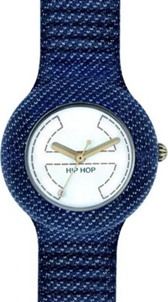 Orologio Hip Hop Jeans Unisex 32mm: Stile Casual e Silicone Ipoallergenico
