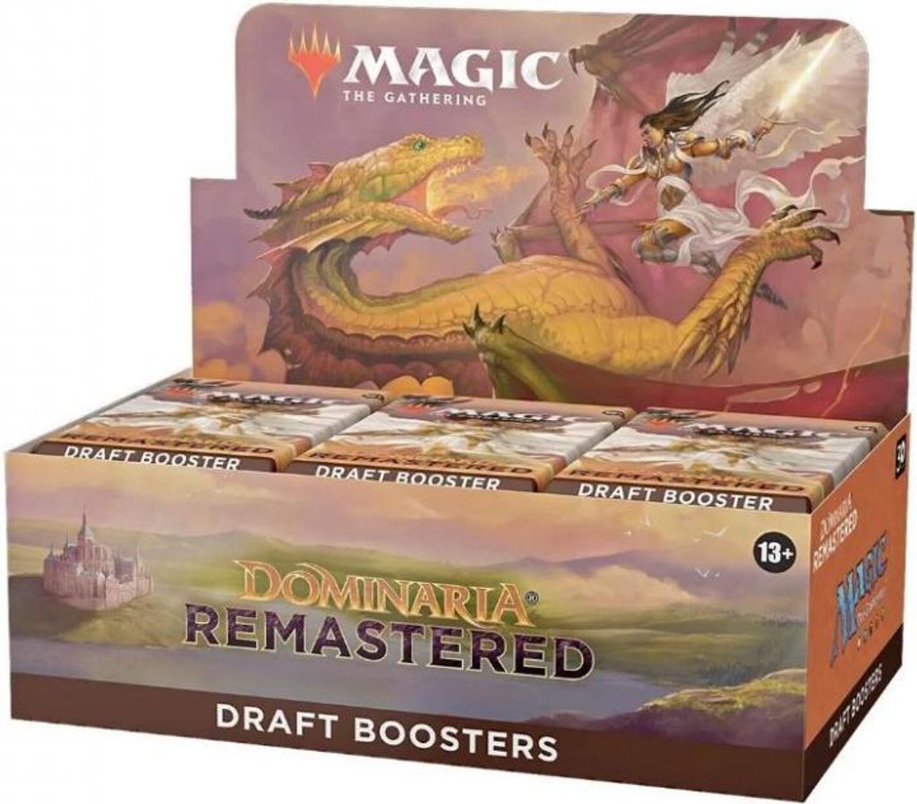 Magic: The Gathering Dominaria Remastered Draft Booster Box Immagine del prodotto 