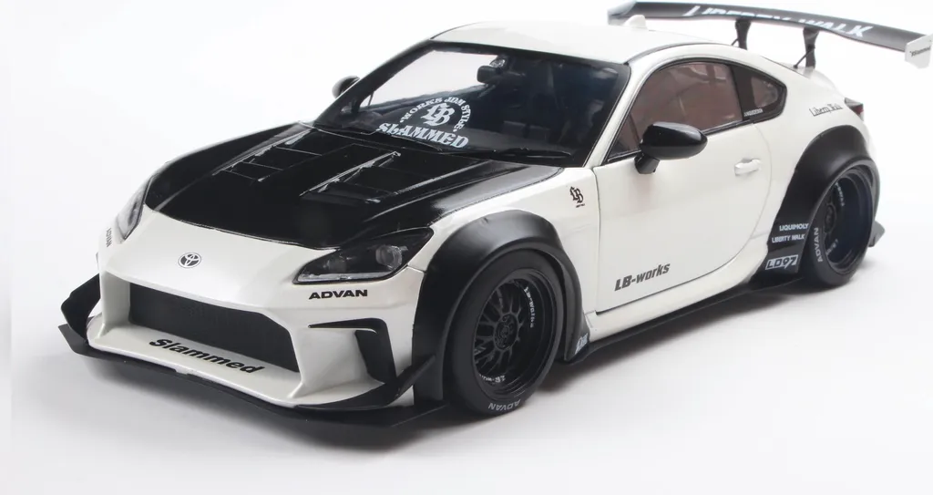 Réplique Toyota GR86 LBWK 2024 Solido 1:18 Blanche : Détails et Qualité