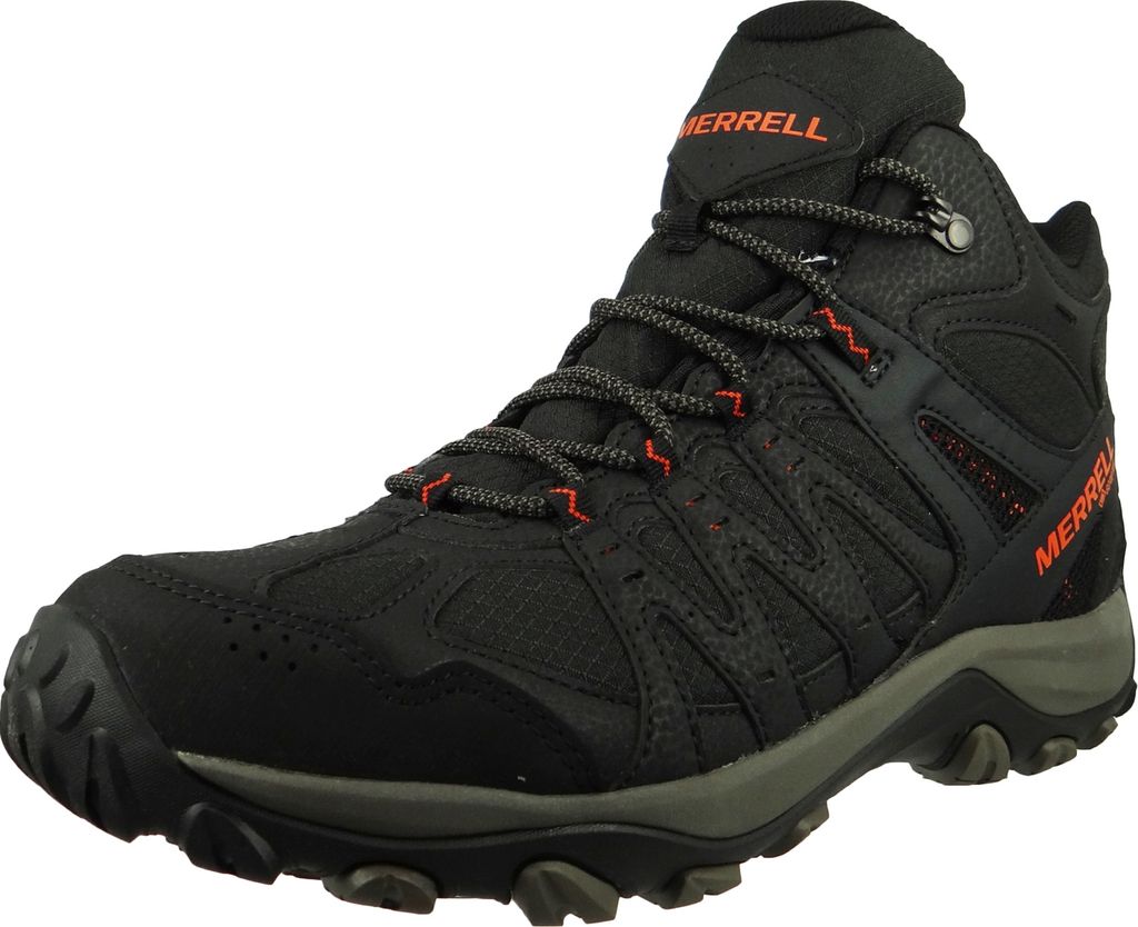 Merrell Accentor Sport 3 Mid GORE-TEX , Black / Tangerine, 840 g