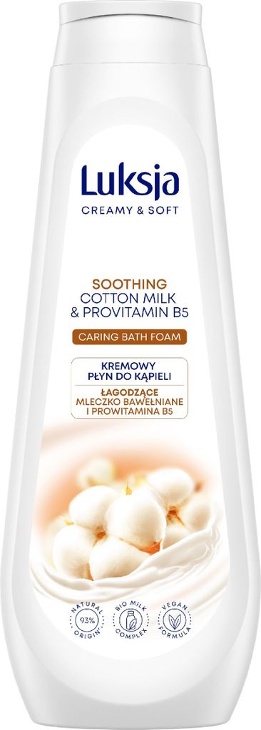 Luksja Mydło w płynie Mleko i Bawełna 900 ml