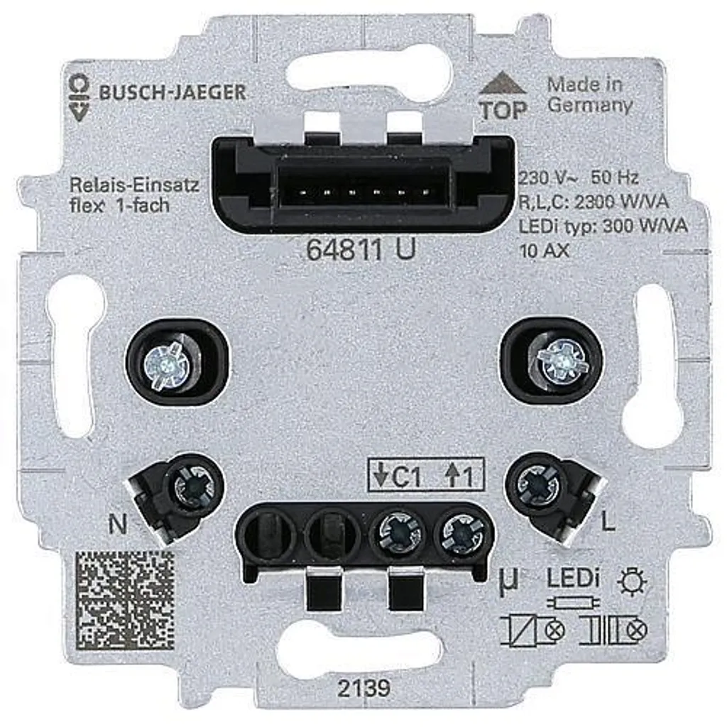 Solution de commutation Busch-Jaeger 64811 U contre les pannes d'éclairage - 2