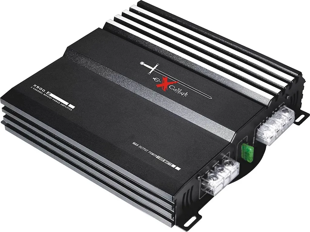 Améliorez le son voiture avec l'ampli Excalibur X500.2 2 canaux 1000W