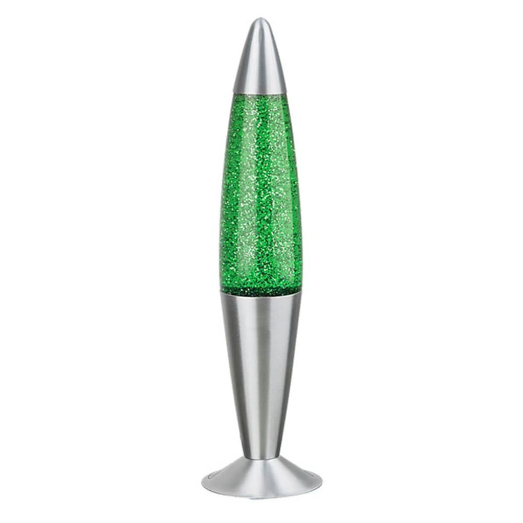 Rabalux GLITTER, Lavalampe, Grün, Glas, Metall, IP20, II, 1 Produktbild 